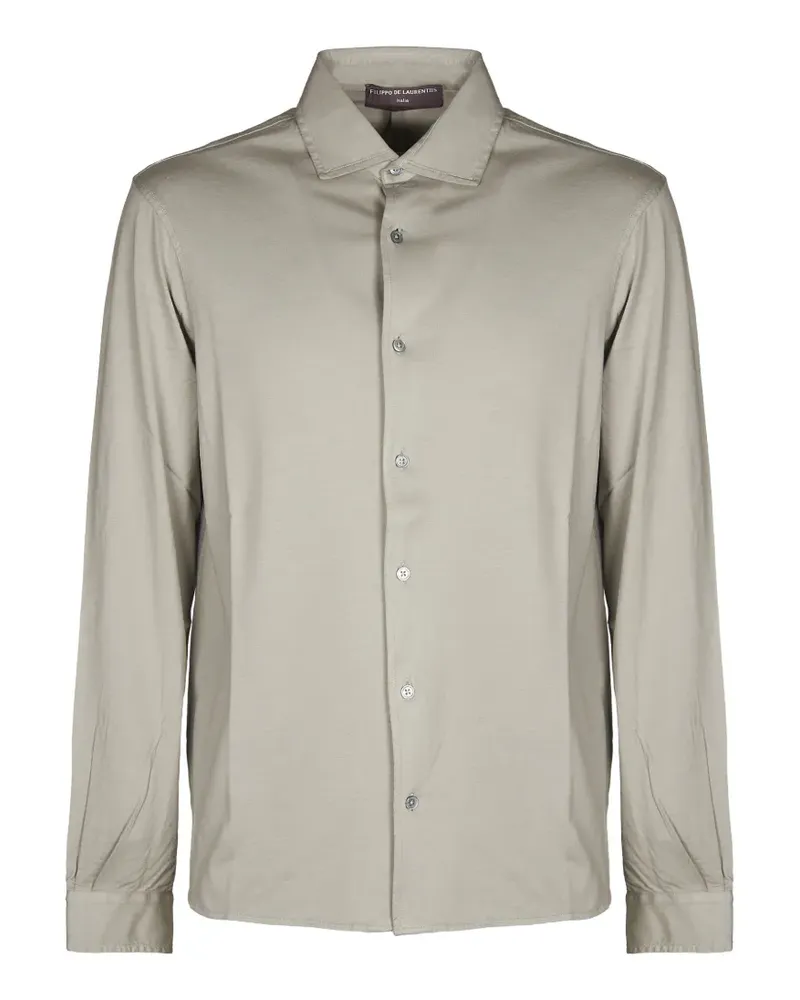 Filippo de Laurentiis long-sleeves button-up shirt - Grau Grau