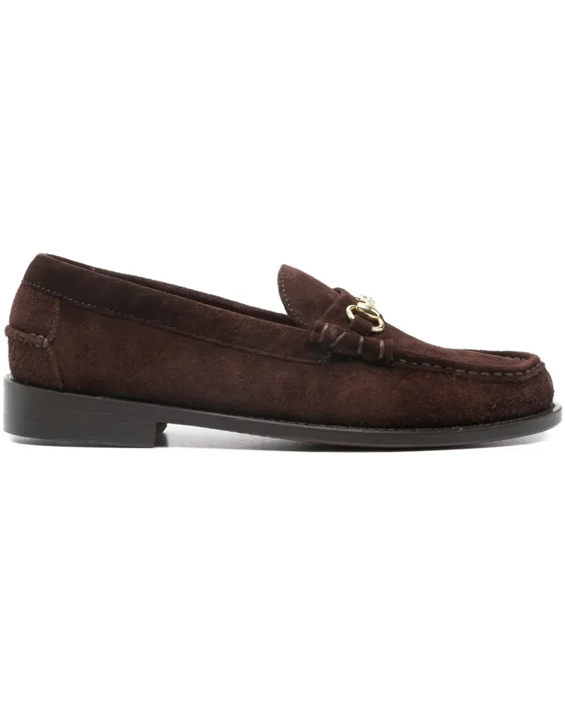 Sebago Joe Modena suede loafers - Braun Braun