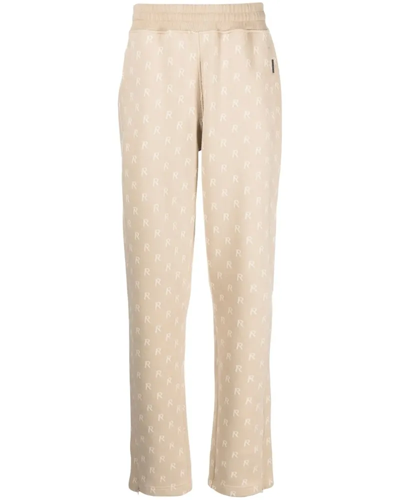 REPRESENT Jogginghose mit Monogramm-Print - Nude Nude
