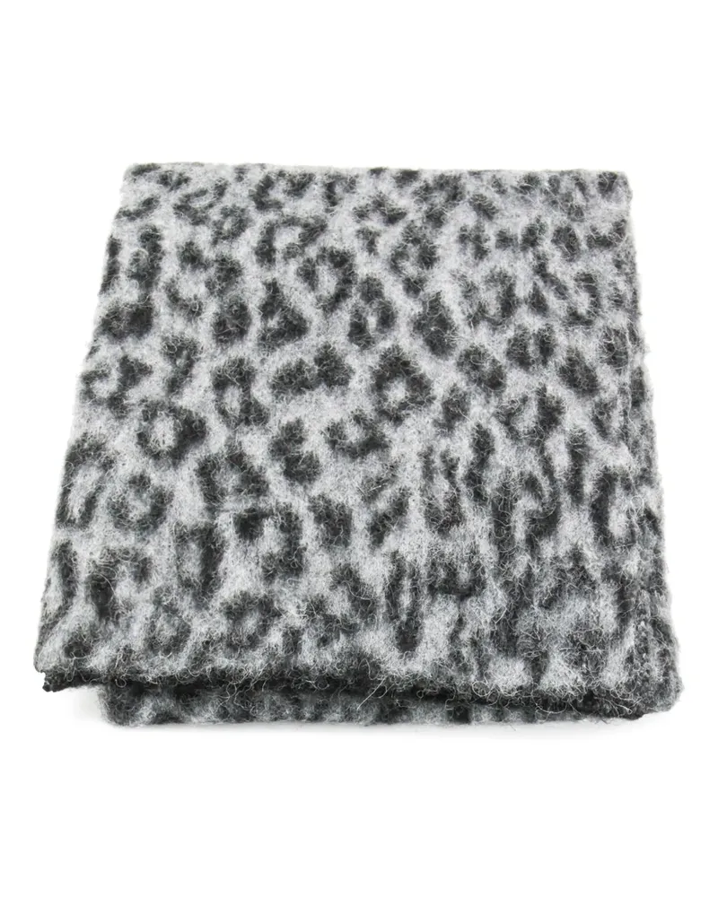 Anine Bing Schal mit Leoparden-Print - Braun Braun
