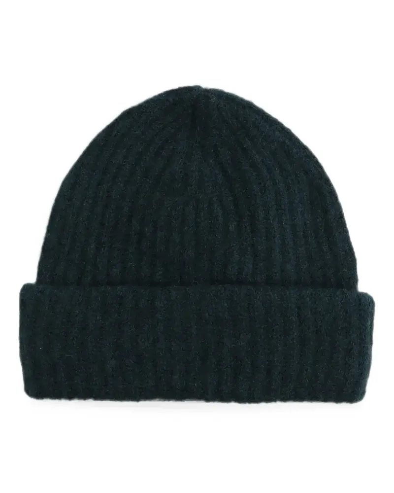 Roberto Collina ribbed-knit beanie hat - Grün Grün