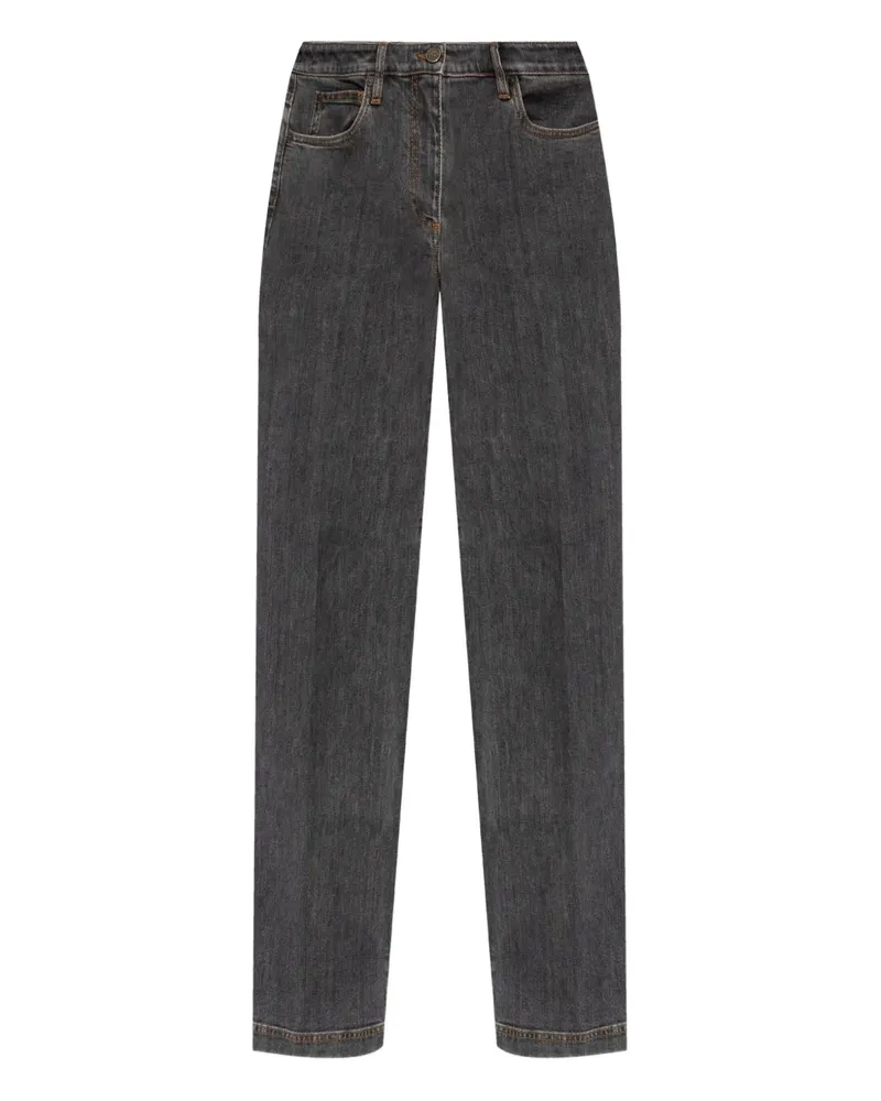 Etro Jeans mit Pegaso-Motiv - Grau Grau