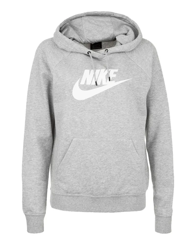 Nike Hoodie mit Logo-Print - Grau Grau