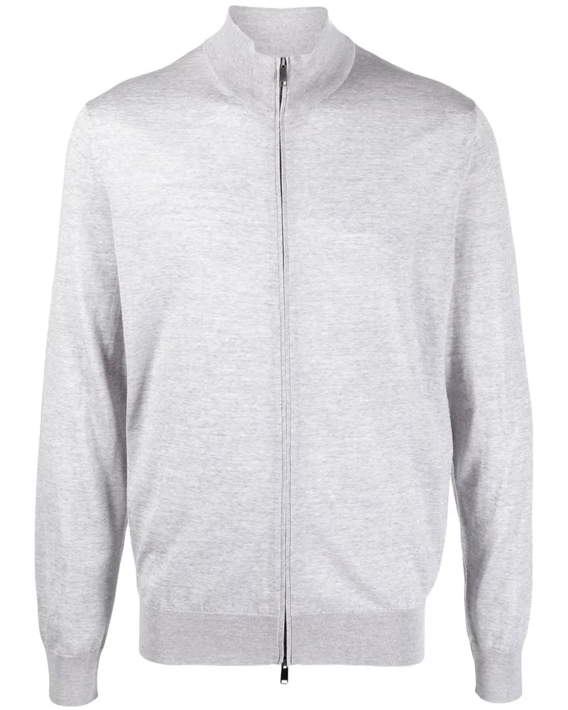 Ermenegildo Zegna Cardigan aus Strickjersey - Grau Grau