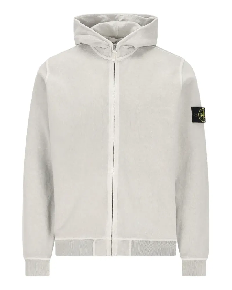 Stone Island zip-up hoodie - Nude Nude