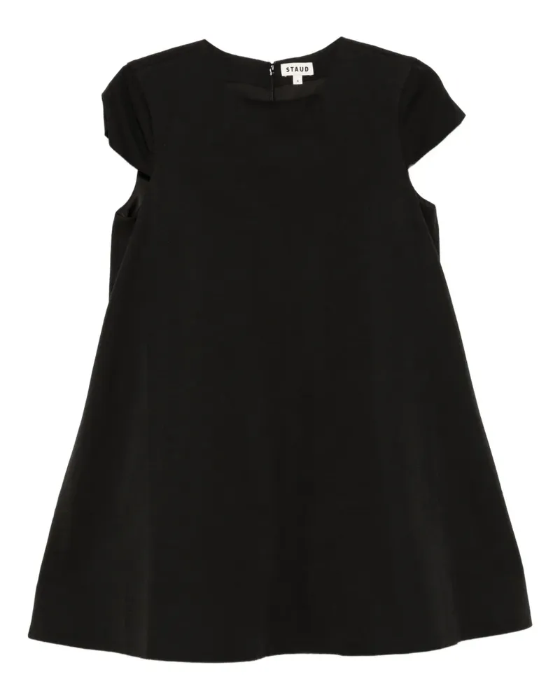 STAUD Mia Kleid - Schwarz Schwarz