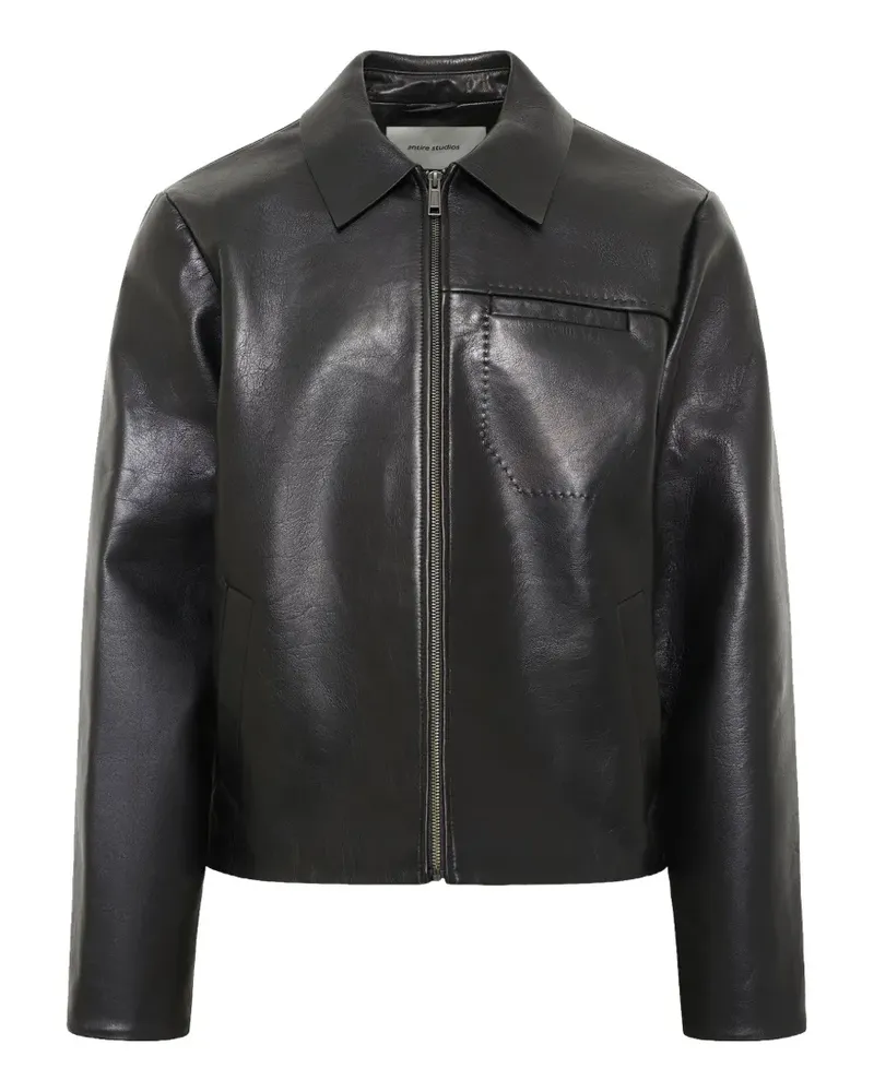 Entire Studios Corehide leather jacket - Schwarz Schwarz