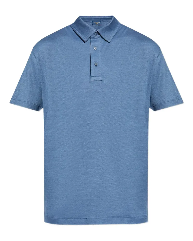 Paul & Shark Poloshirt mit kurzen Ärmeln - Blau Blau