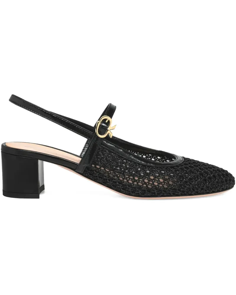 Gianvito Rossi Francoise Pumps mit Schnallenriemen - Schwarz Schwarz