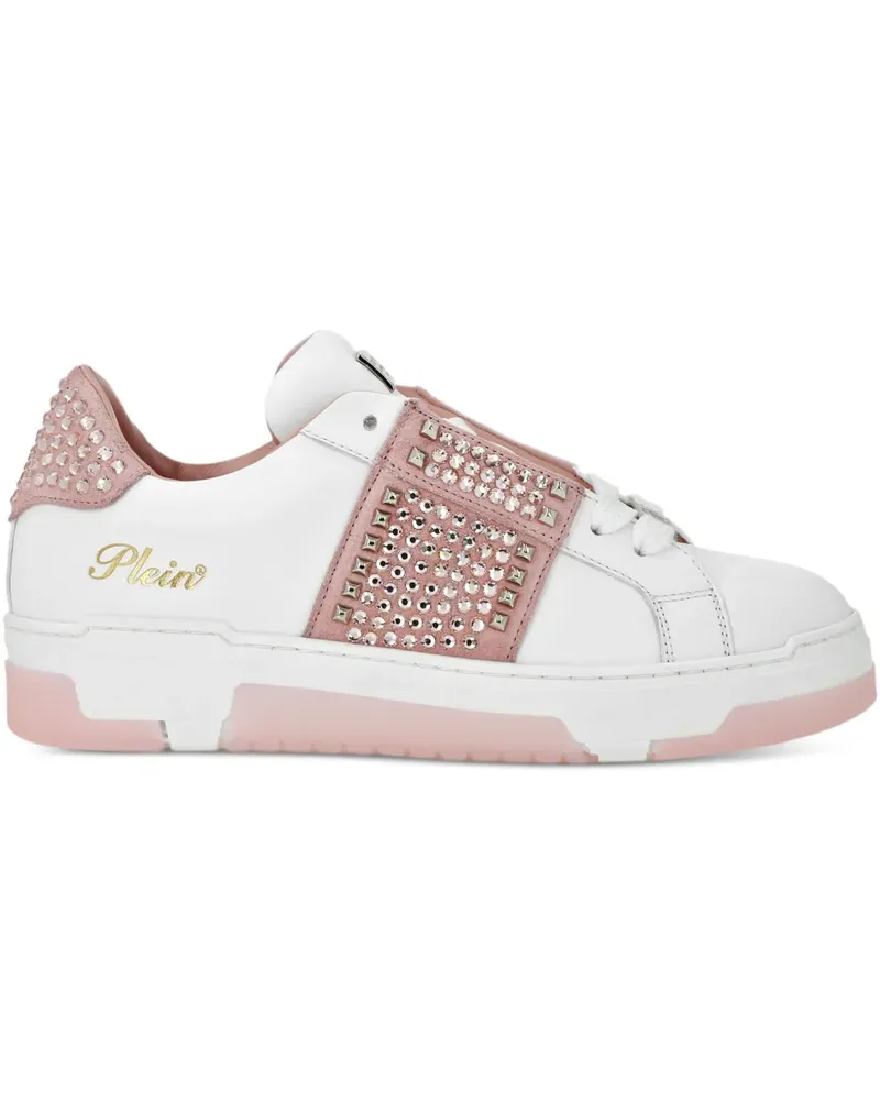 Philipp Plein Sneakers mit Nieten - Rosa Rosa