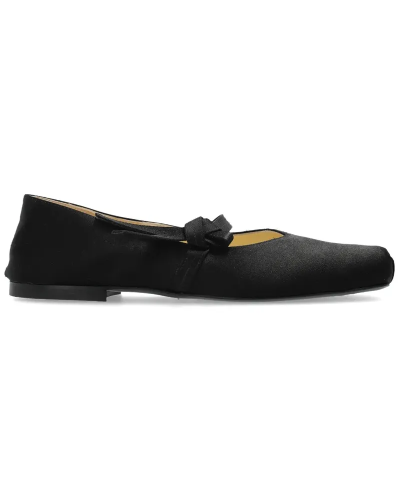 Kenzo Ballerinas aus Leder - Schwarz Schwarz