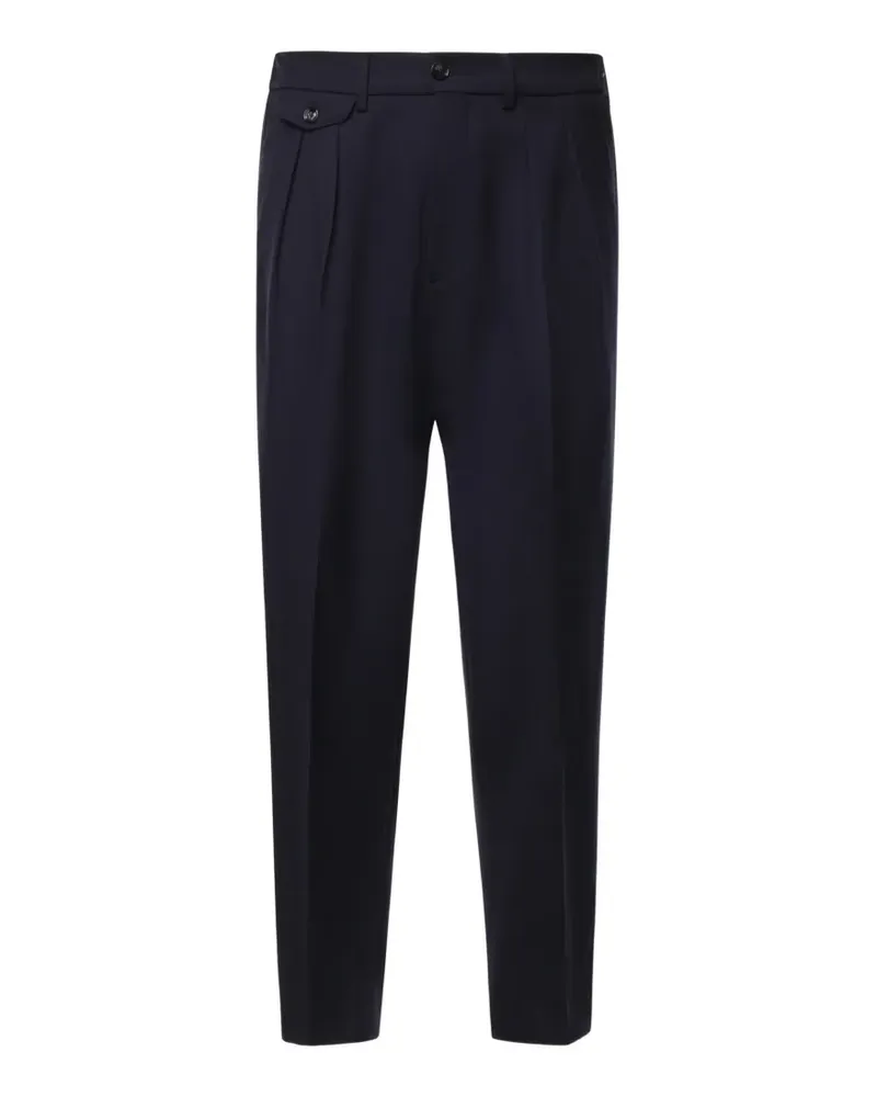 Be Able Hose mit Falten - Blau Blau