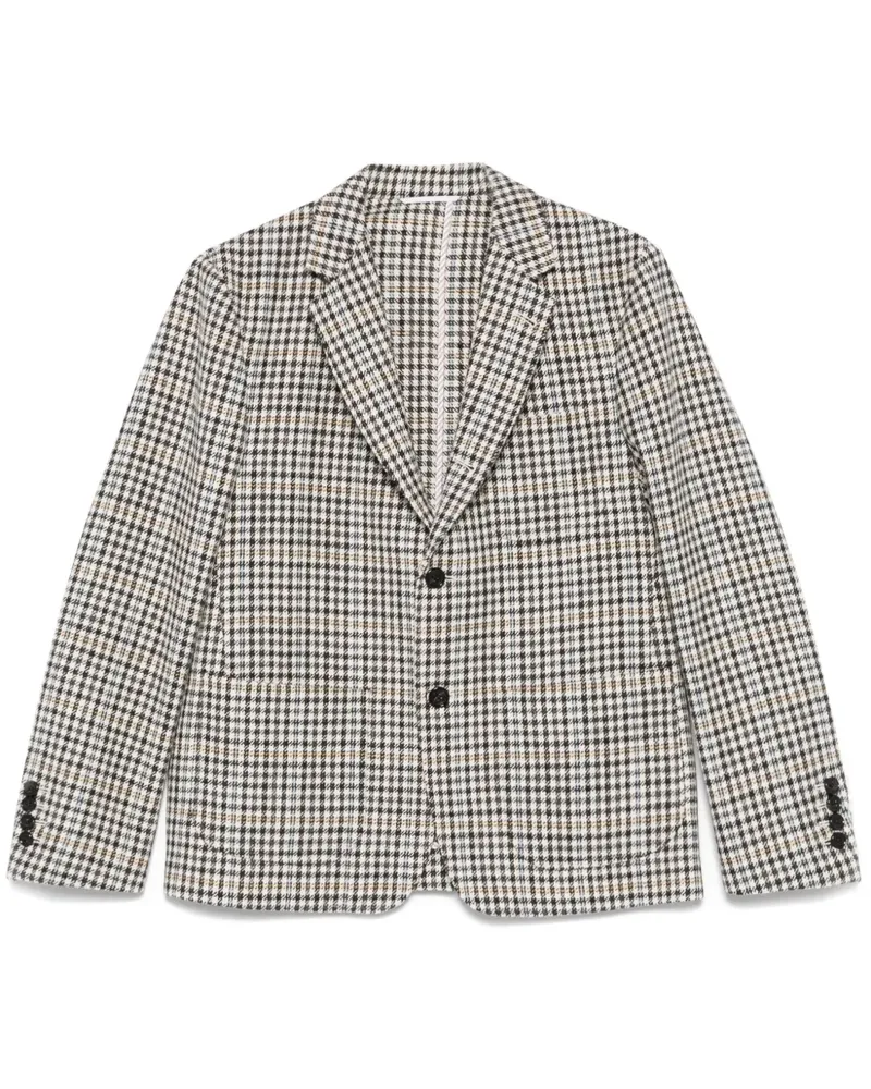 Thom Browne Kariertes Tweed-Sakko - Nude Nude