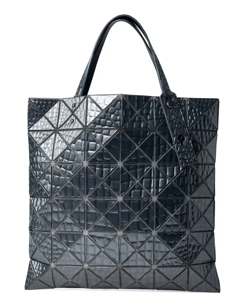 Issey Miyake Meta Kaiju Tote Bag mit dreieckigen Fliesen - Grau Grau