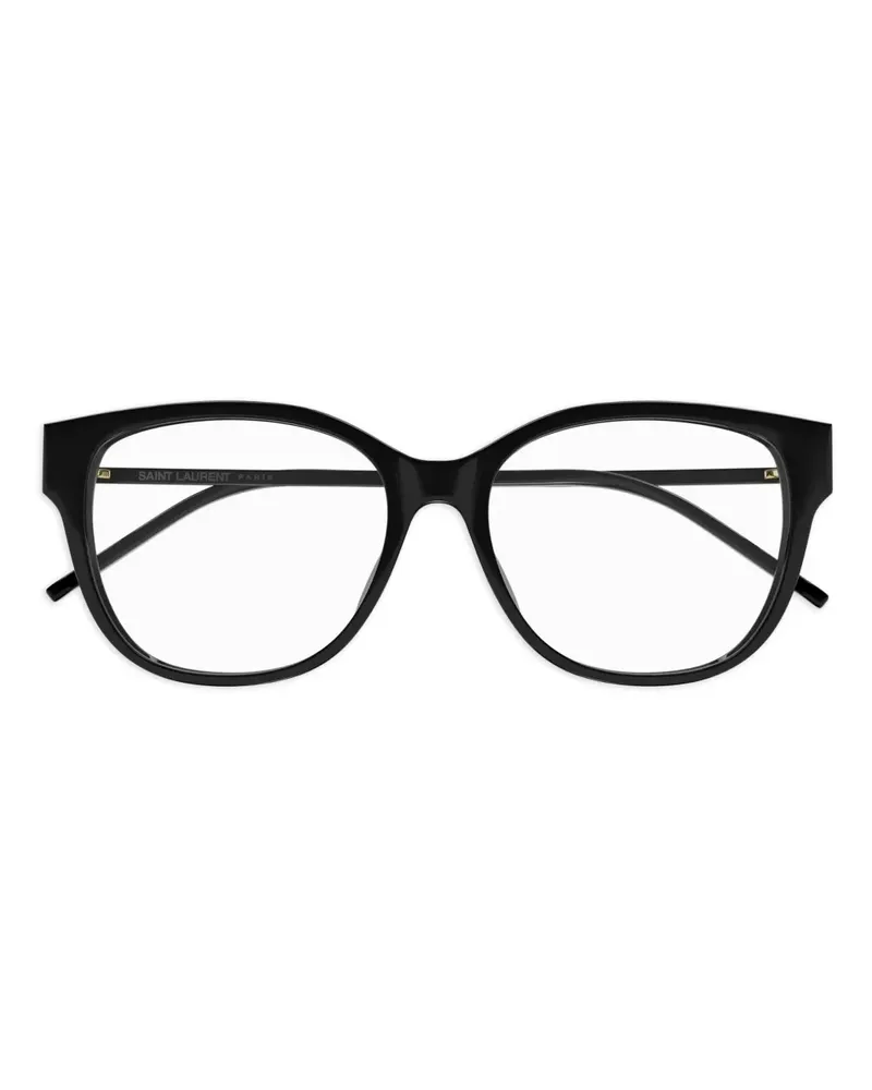 Saint Laurent Brille im Cat-Eye-Design - Schwarz Schwarz