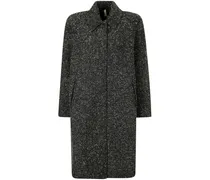 Klassischer Kurzmantel - Schwarz