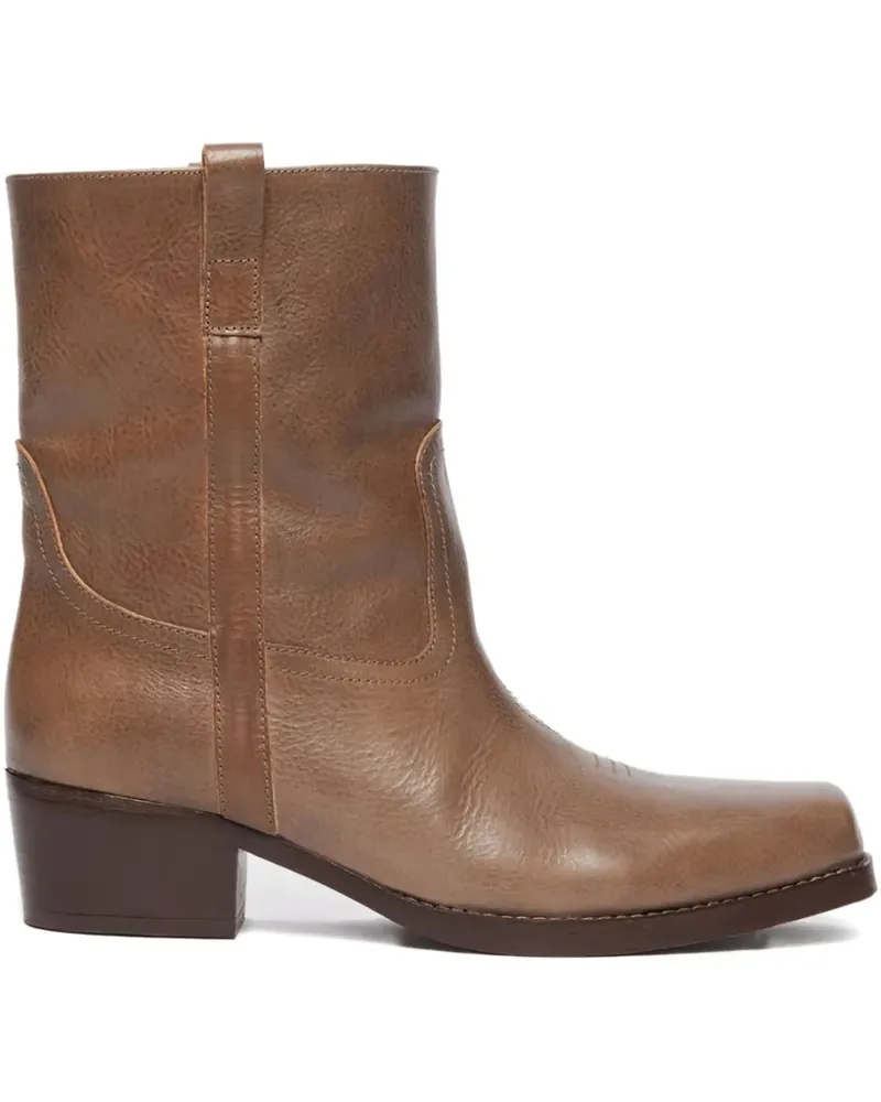 Max Mara Ranch Cowboystiefel - Braun Braun