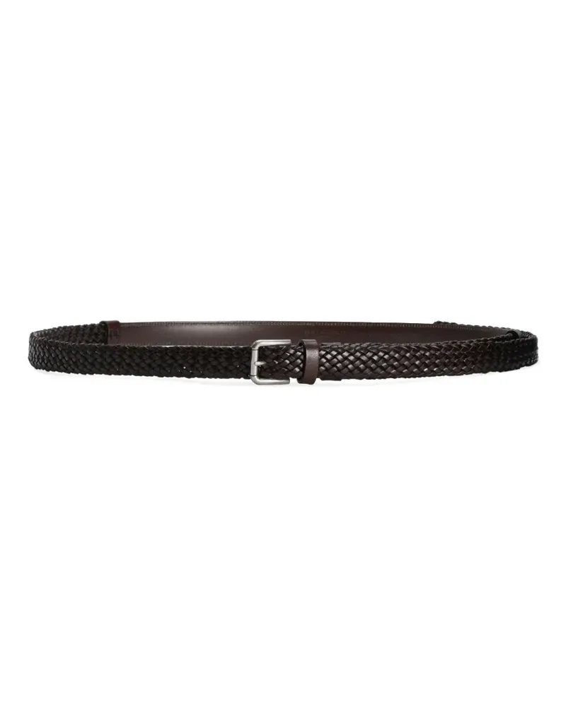 Dolce & Gabbana Gewebter Gürtel - Braun Braun