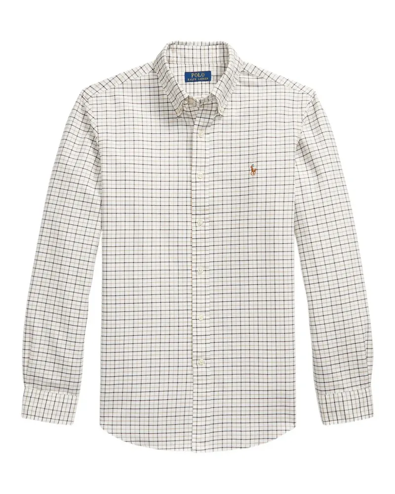 Ralph Lauren Tattersall oxford shirt - Weiß Weiß