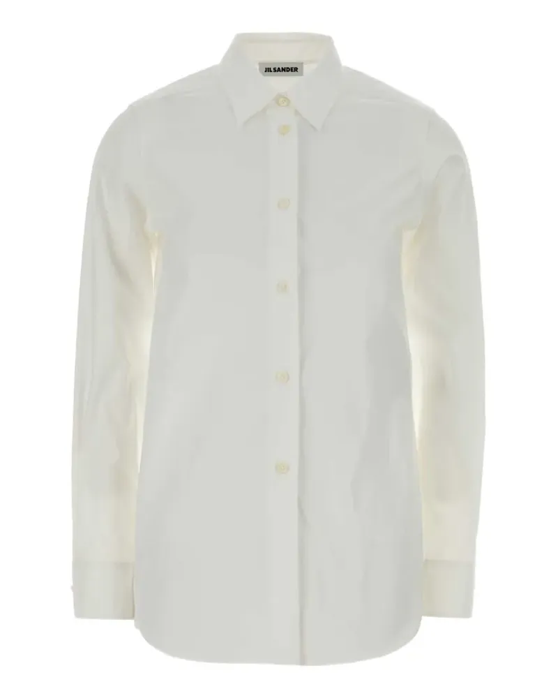 Jil Sander poplin shirt - Weiß Weiß