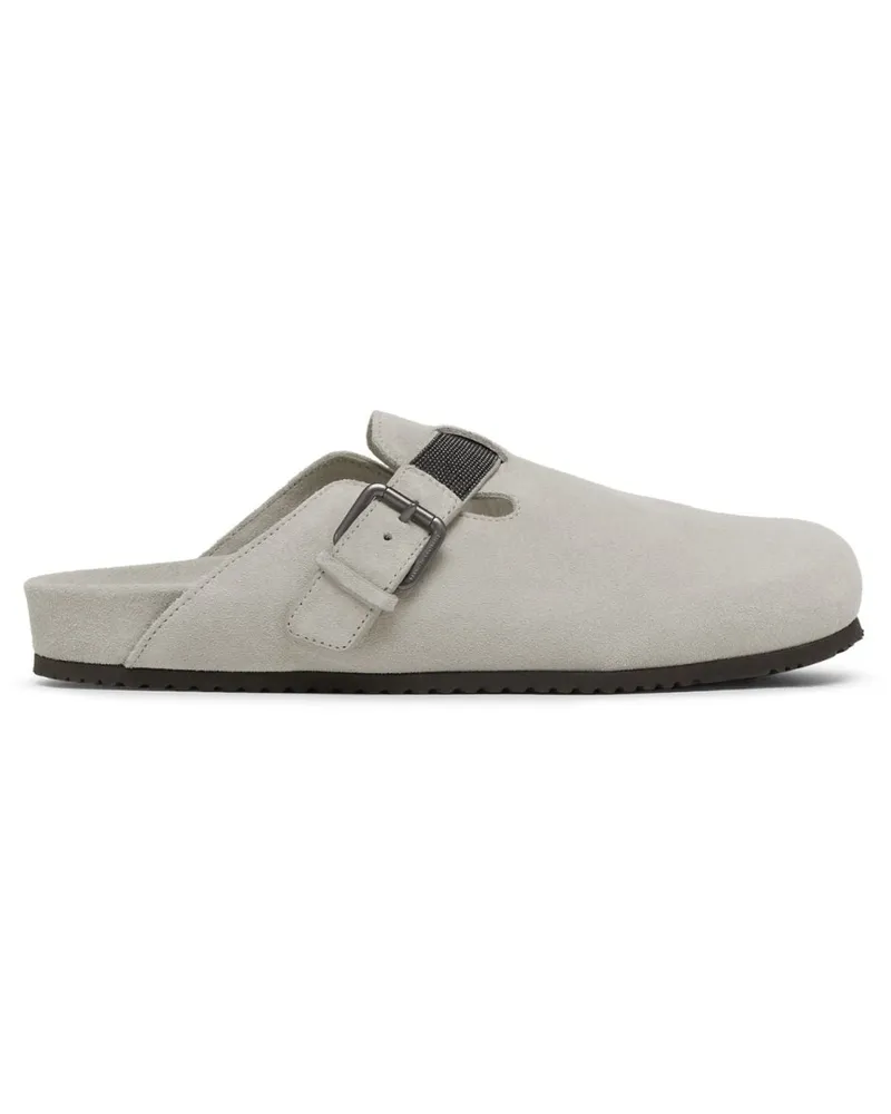 Brunello Cucinelli Sneakers mit Monili-Detail - Grau Grau