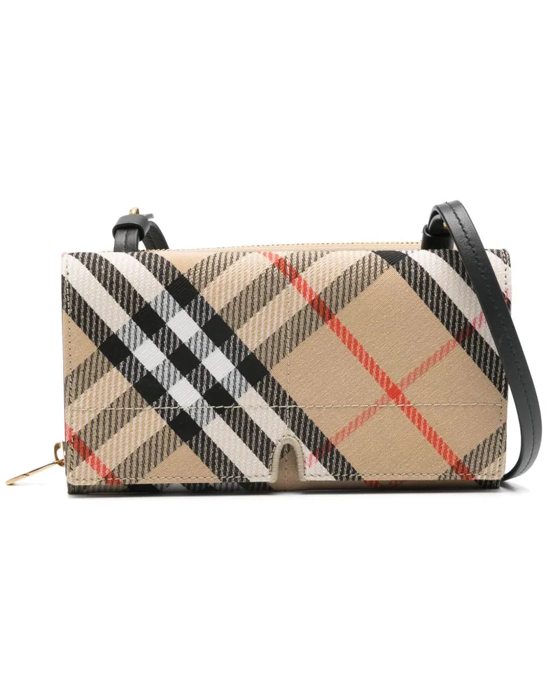 Burberry Snip Clutch - Nude Nude