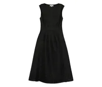 Verziertes Abendkleid mit schulterfreiem Design - Schwarz
