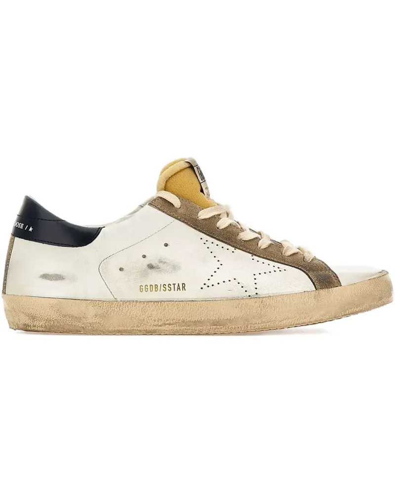 Golden Goose Super-Star Sneakers im Used-Look - Nude Nude