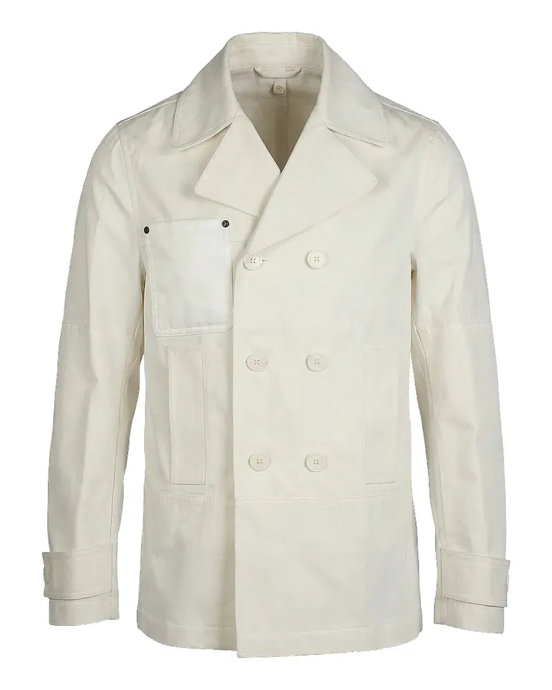 Valentino Garavani buttoned double-breasted coat - Weiß Weiß