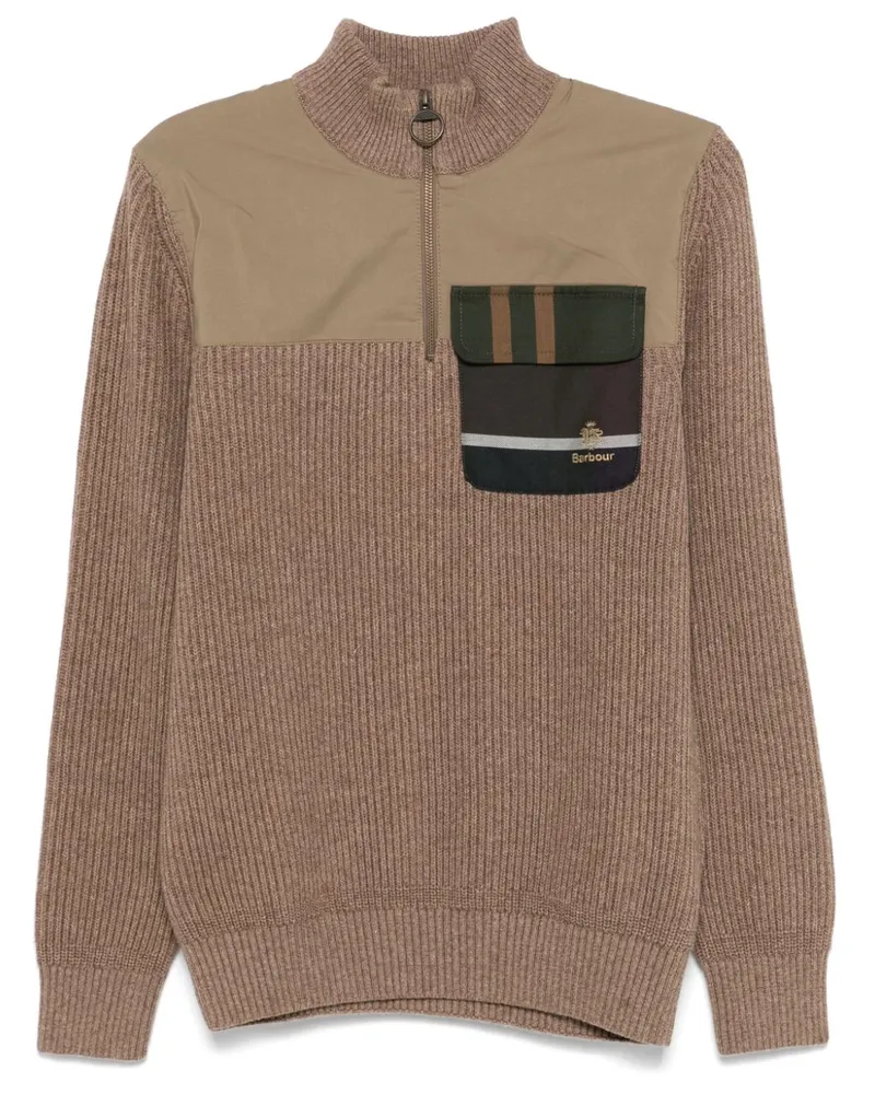 Baracuta x Barbour Miller Pullover - Braun Braun