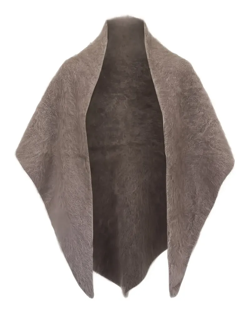 Lisa Yang Klassischer Kaschmirschal - Braun Braun