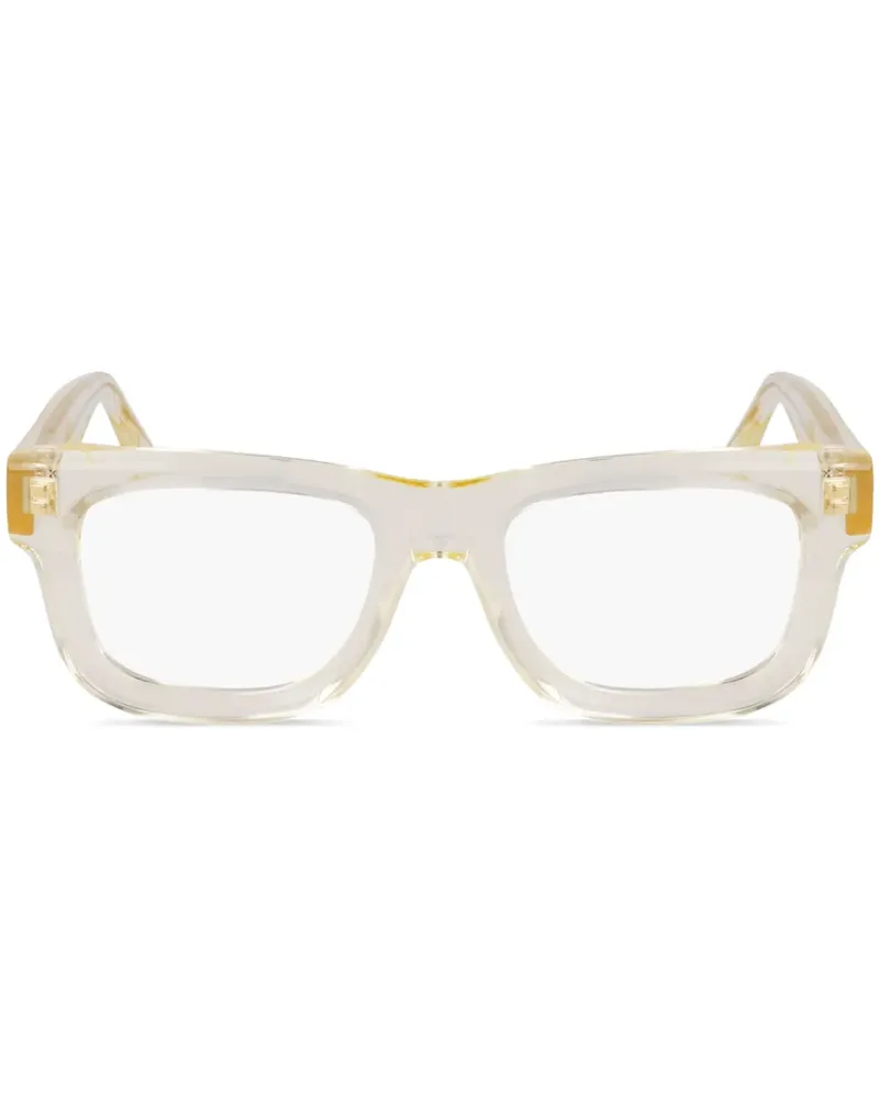 Victoria Beckham Sonnenbrille mit abstraktem Muster - Nude Nude