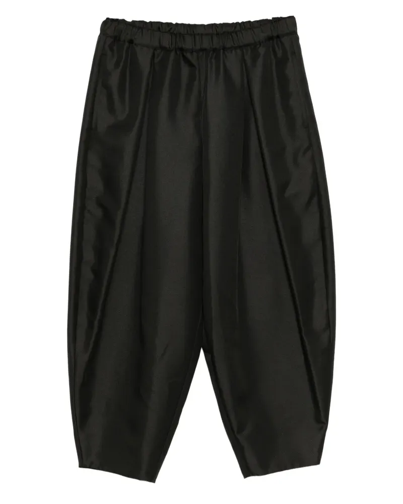 Comme des Garçons Ballonhose mit Falten - Schwarz Schwarz