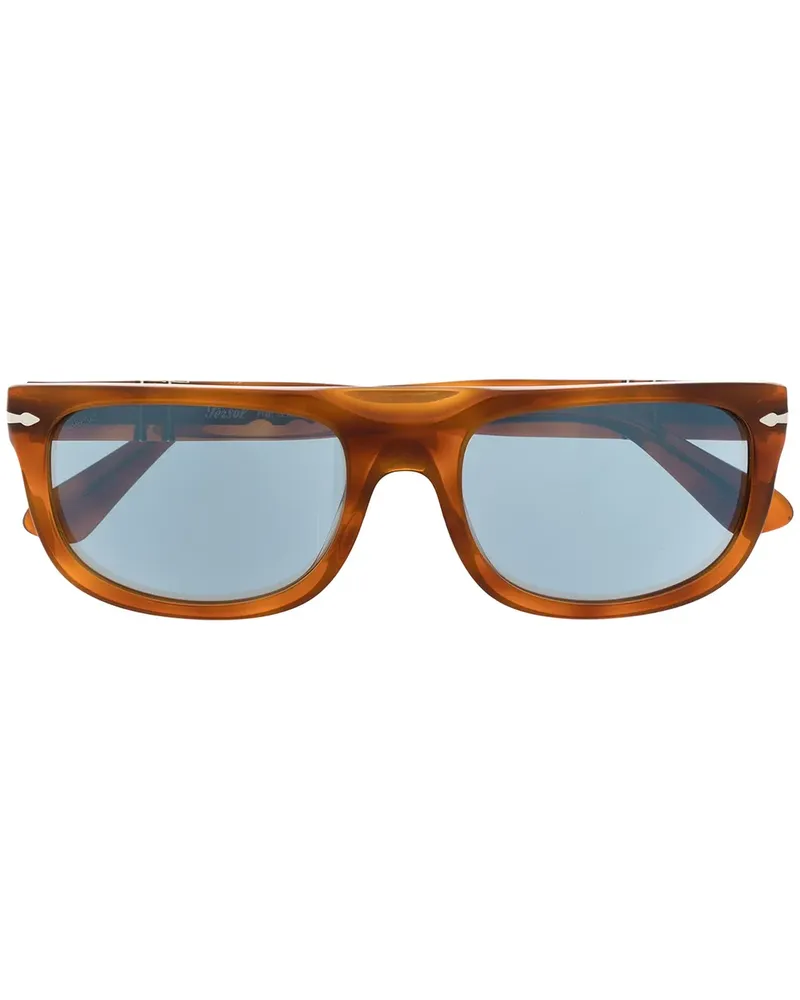 Persol Eckige PO3271S Sonnenbrille - Braun Braun