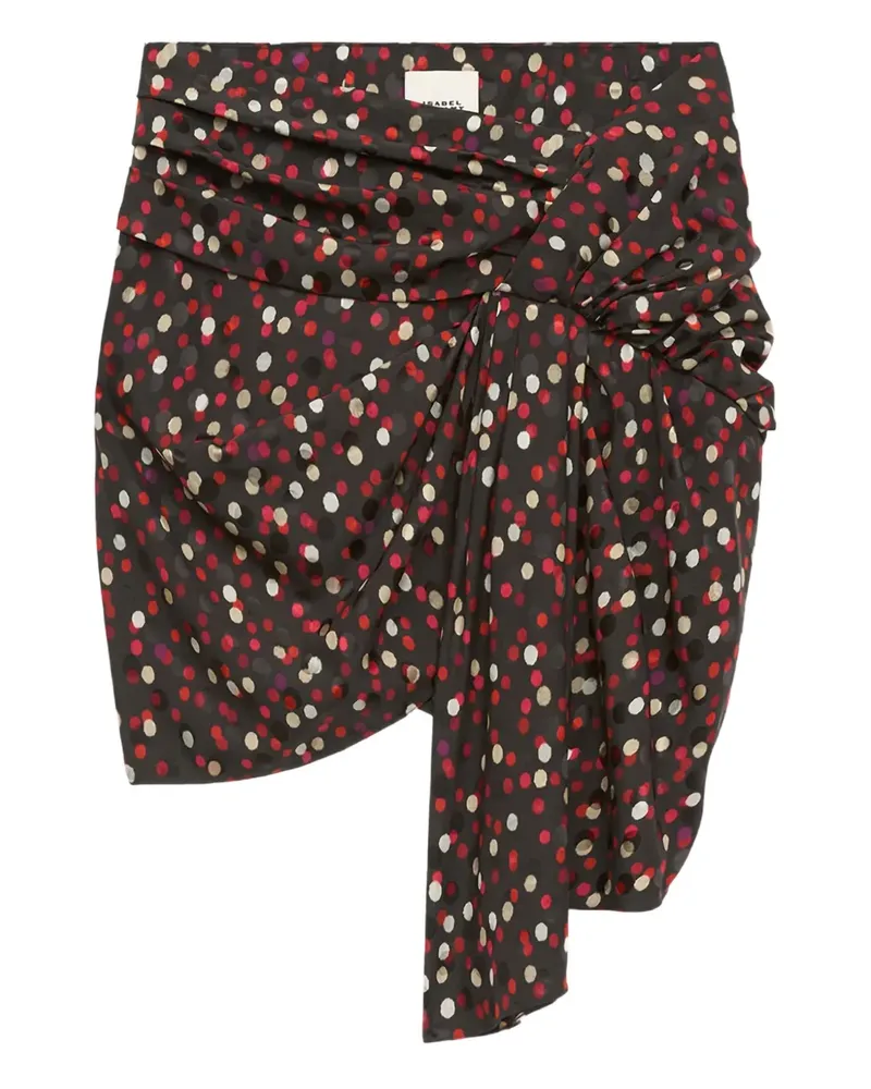 Isabel Marant Ovia polka-dot mini skirt - Schwarz Schwarz