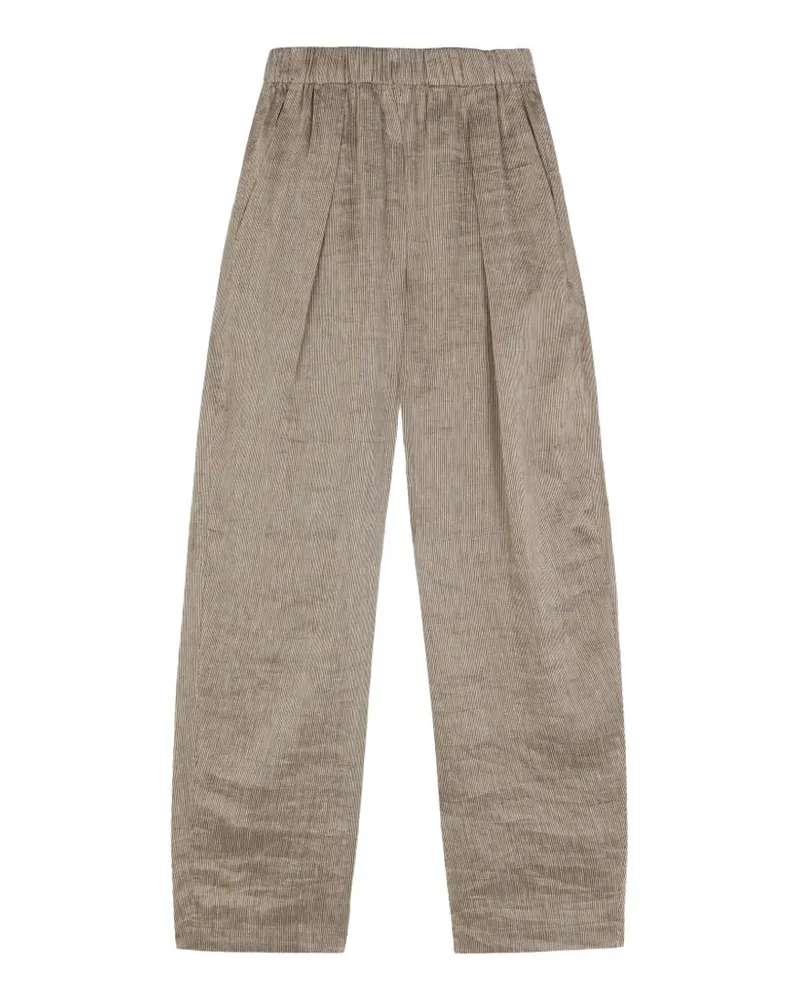 Cortana Aria striped trousers - Grau Grau
