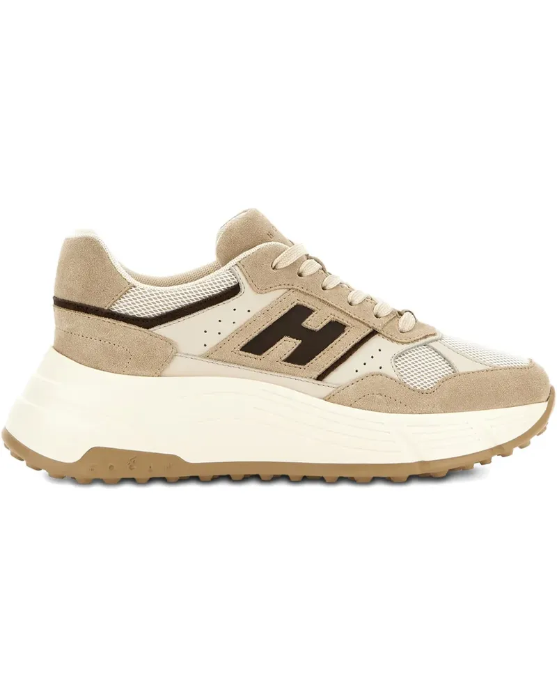 Hogan Sneakers aus Leder - Nude Nude