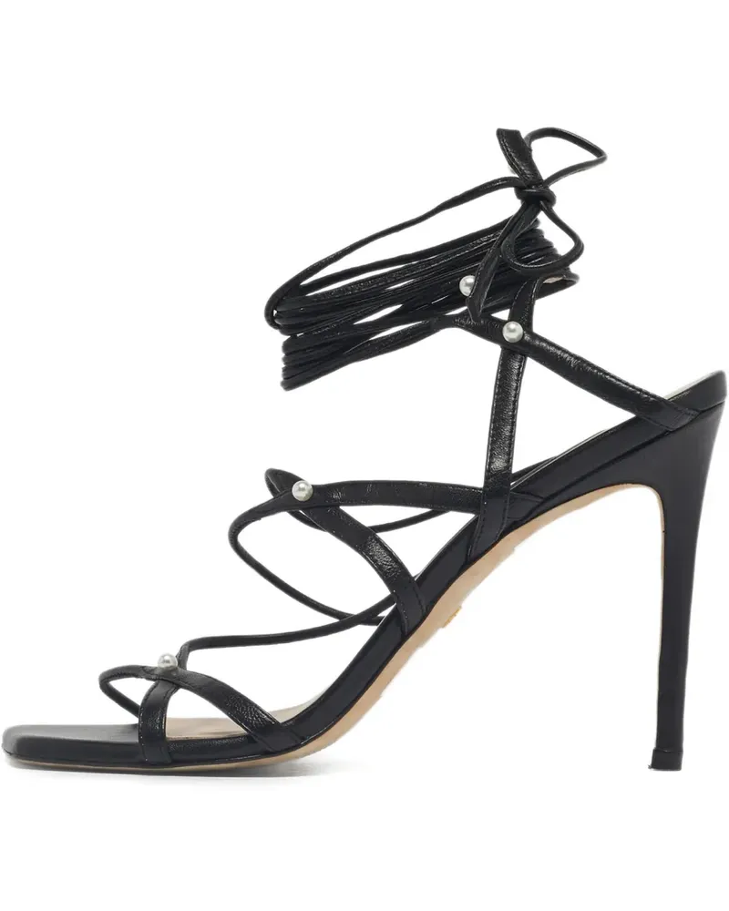 Stuart Weitzman Sandalen mit Riemen - Schwarz Schwarz
