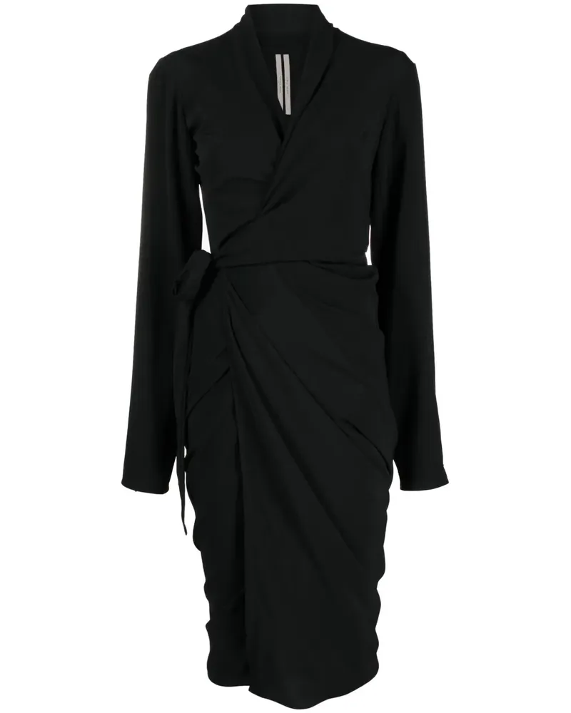 Rick Owens Abito Kleid - Schwarz Schwarz