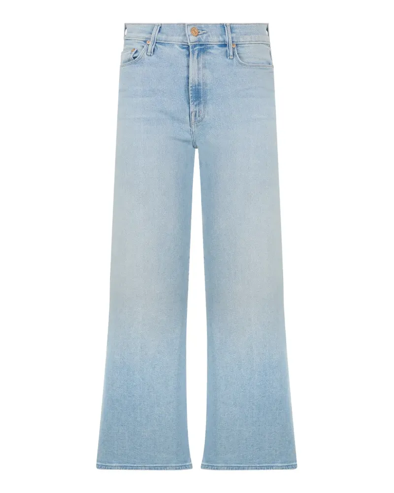 Mother faded wide-leg jeans - Blau Blau