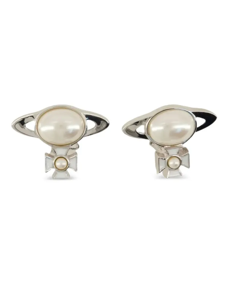 Vivienne Westwood Ohrringe mit Perlen - Silber Silber