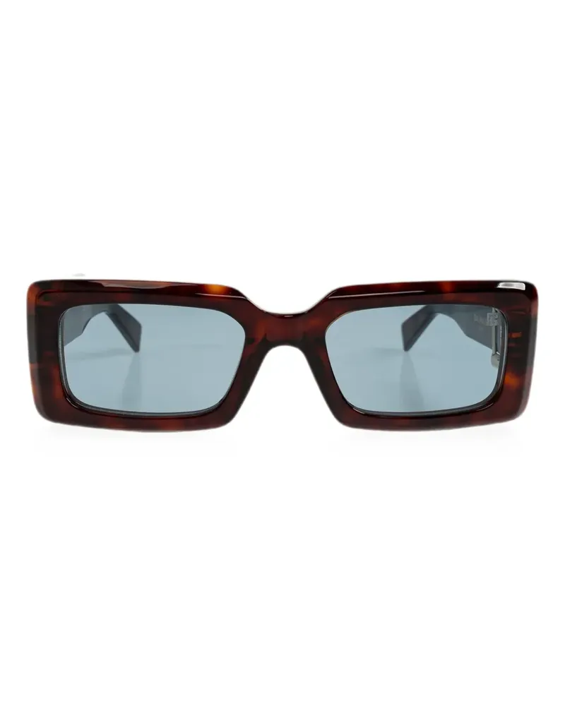 Balmain Eckige Anthem-I Sonnenbrille - Braun Braun
