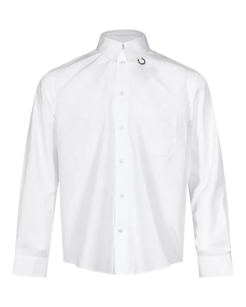 Simone Rocha long-sleeve shirt - Weiß Weiß