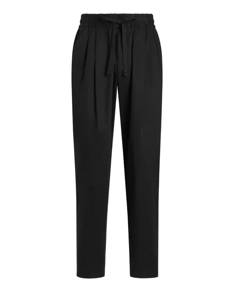 Dolce & Gabbana cotton gabardine jogging trousers - Schwarz Schwarz