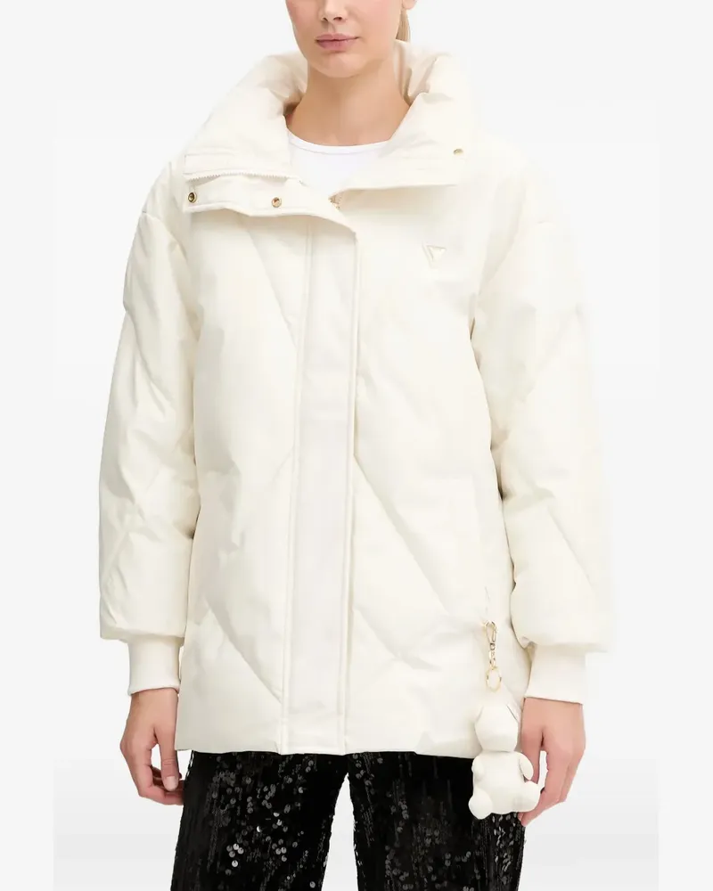 Guess quilted puffer jacket - Weiß Weiß