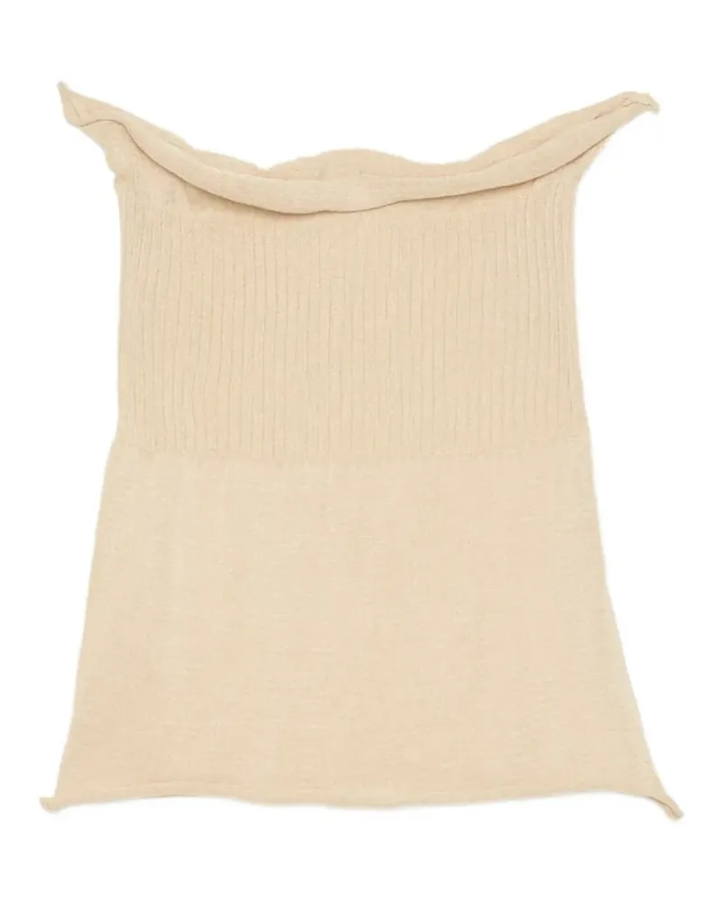 Edward Cuming ruffled top - Nude Nude