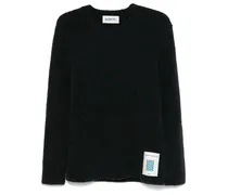 Gerippter Pullover - Grau
