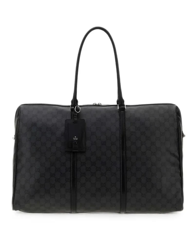 Gucci Große Essence Classic Reisetasche - Schwarz Schwarz