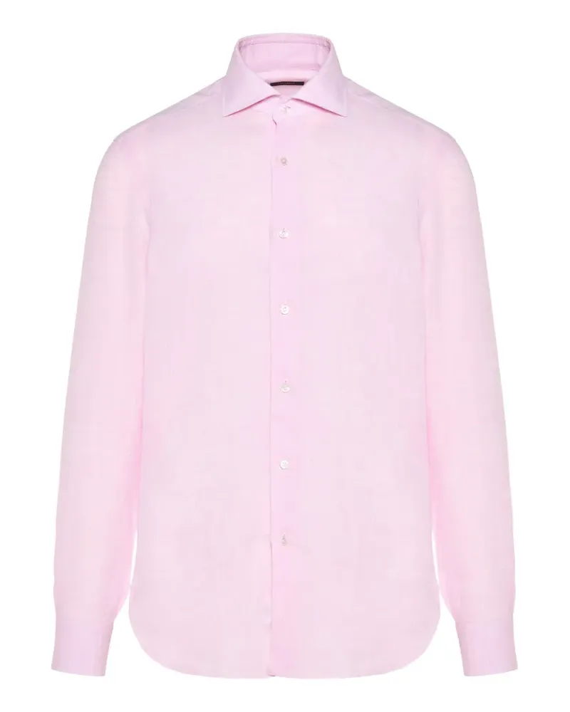 BARBA buttoned shirt - Rosa Rosa