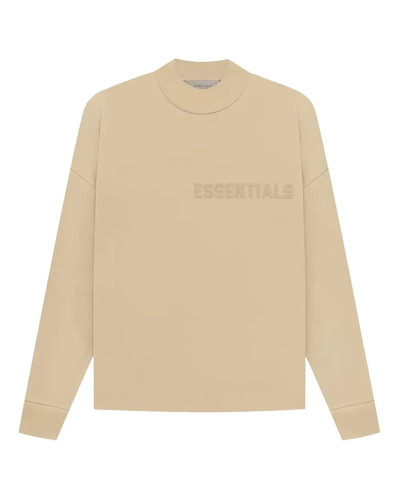 Fear of God Sweatshirt mit Logo-Prägung - Nude Nude